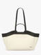 beige black