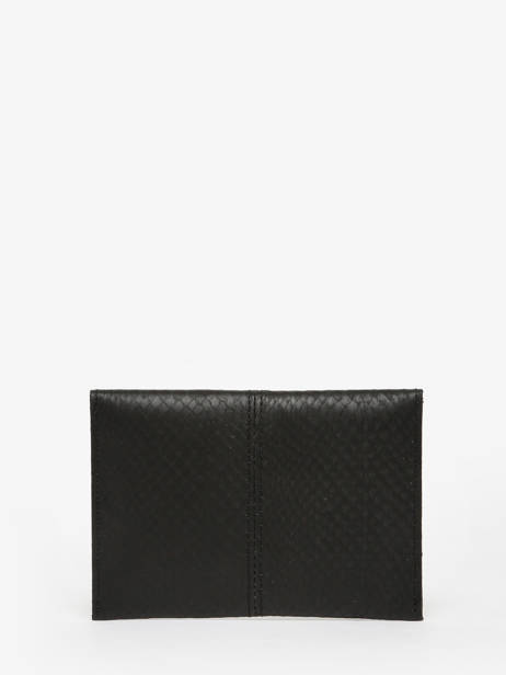 Salmon Leather Sous L'eau Document Holder Etrier Black sous l'eau ESOU054 other view 2