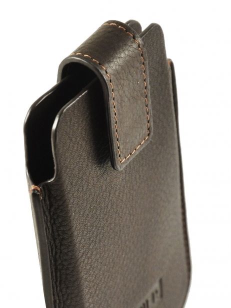 Etui Téléphone Cuir Texier Marron denver 8597 vue secondaire 1