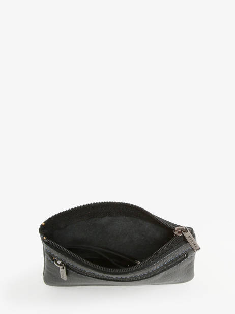 Porte-monnaie Paris Cuir Etrier Noir paris EPAR612 vue secondaire 1