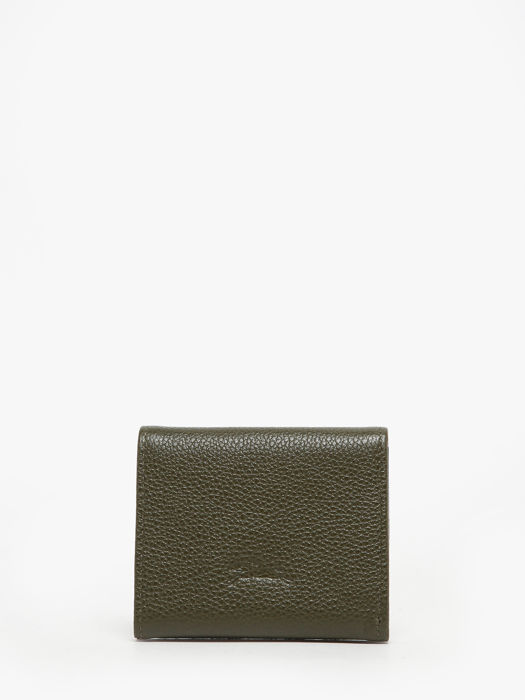 Longchamp Le foulonné Coin purse Green