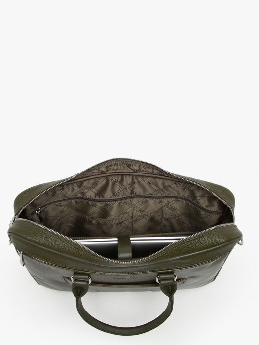 Longchamp Le foulonné Briefcase Green