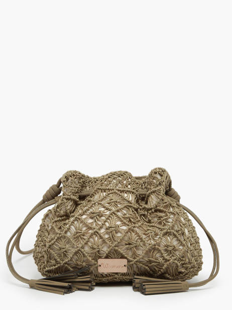 Braided Jute Tanaisie Crossbody Bag Woomen Green tanaisie WTAN07