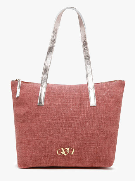 Linnen Livia Tote Bag Etrier Red livia lin ELLI040M