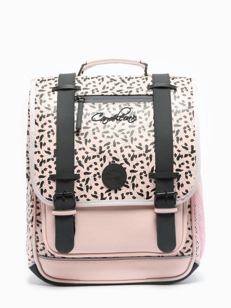 2-compartment Vintage North Backpack Cameleon Pink vintage north SD39 other view 6