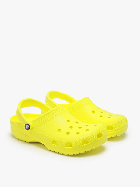 Slippers Classic Bone Crocs Yellow unisex 10001 other view 1