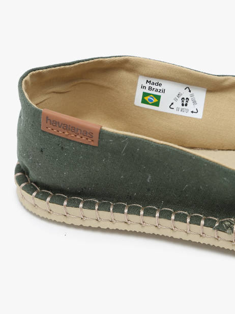 Espadrilles Havaianas Vert men 4147955H vue secondaire 1