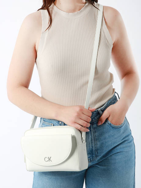 Shoulder Bag Ck Daily Calvin klein jeans White ck daily K611914 other view 1