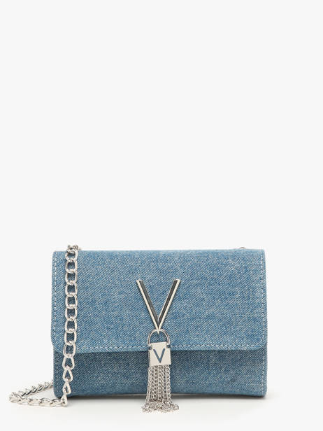 Shoulder Bag Divina Denim Valentino Blue divina denim VBS7SN03