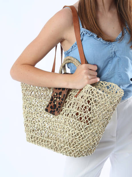 Sac Porté épaule Pergola Virginie darling Beige pergola PERPMEDR vue secondaire 1