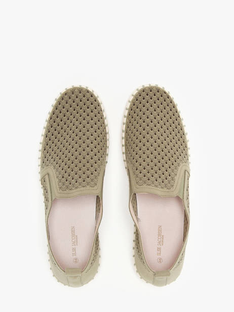 Mocassins Ilse jacobsen Vert men TULIP140 vue secondaire 3