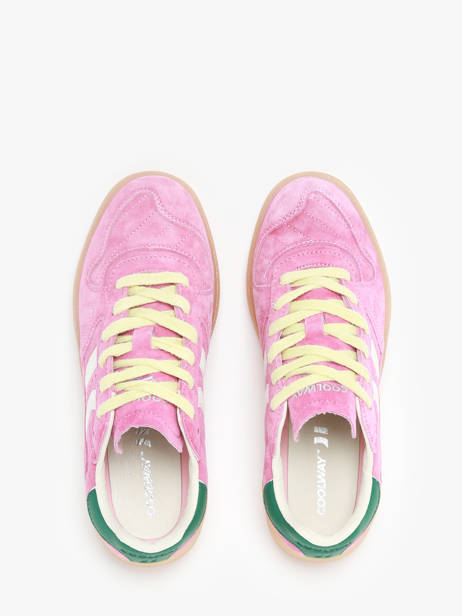 Sneakers Goal En Cuir Coolway Rose accessoires 7603146 vue secondaire 2