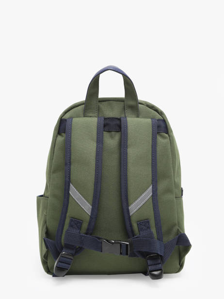 Mini Backpack Caramel et cie Green fier GA other view 4