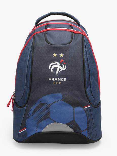 2-compartment Wheeled Schoolbag Federat. france football Blue fff 23CX204R