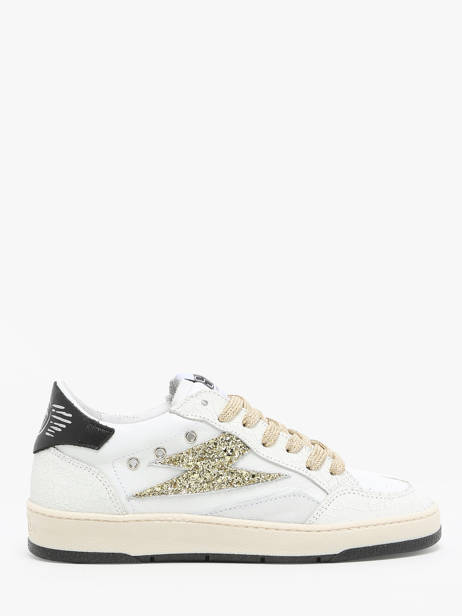 Sneakers Dany En Cuir Semerdjian Blanc accessoires DANY739