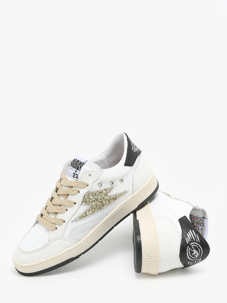 Sneakers Dany En Cuir Semerdjian Blanc accessoires DANY739 vue secondaire 3