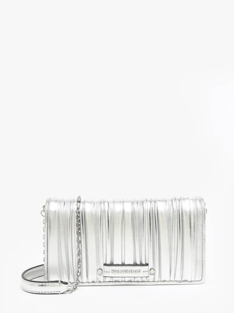 Shoulder Bag K Kushion Polyurethane Karl lagerfeld Silver k kushion 245W3229