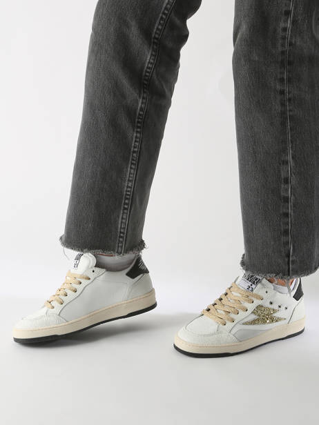 Sneakers Dany En Cuir Semerdjian Blanc accessoires DANY739 vue secondaire 1