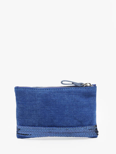 Coin Purse Le Cabas Linen Vanessa bruno Blue cabas lin 31V42017