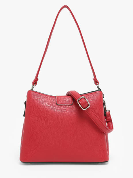 Shoulder Bag Grained Miniprix Red grained F2548 other view 4