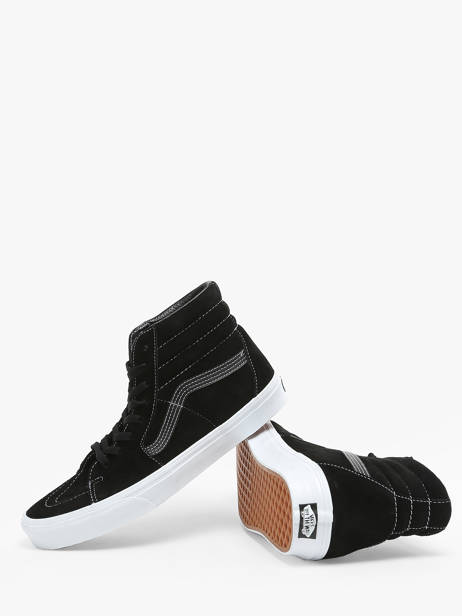 Sneakers Sk8-hi En Cuir Vans Noir unisex CMXBM81 vue secondaire 2