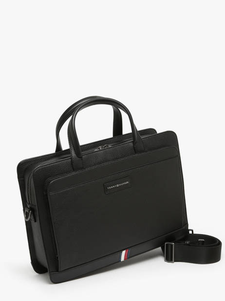 Business Bag Tommy hilfiger Black business AM12710 other view 2