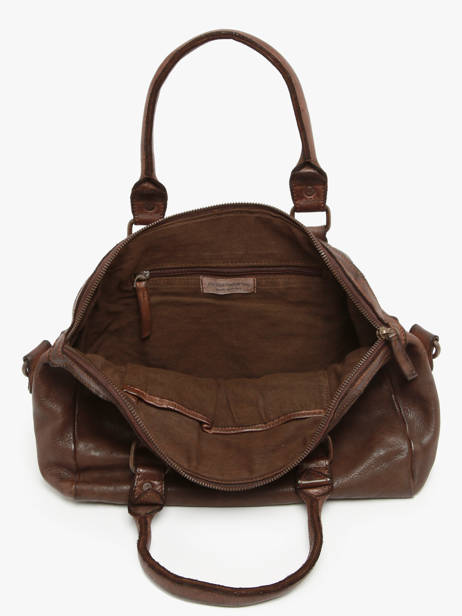 Leather Heritage Satchel Biba Brown heritage BT1 other view 3