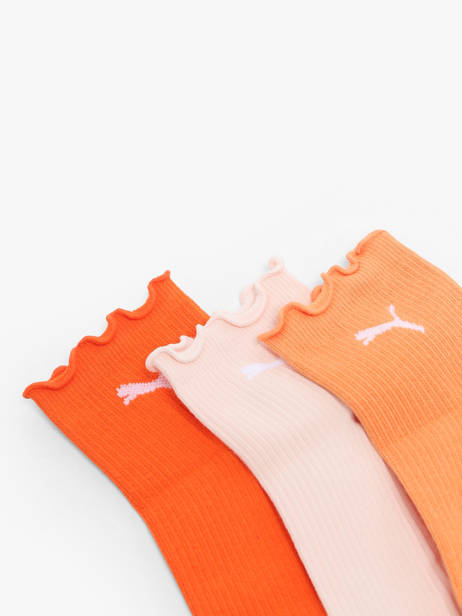 Socks Puma Orange socks women 71228108 other view 1