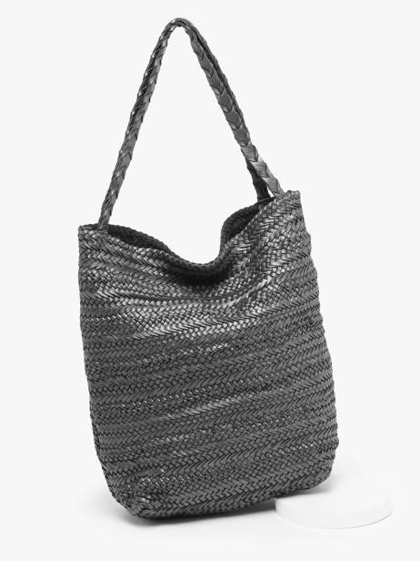 Sac Porté épaule Heritage Cuir Biba Argent heritage RUB1L vue secondaire 2