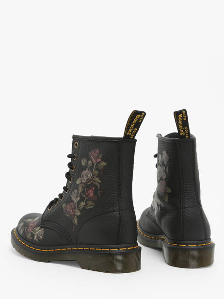 Boots 1460 In Leather Dr martens Black women 32070001 other view 3