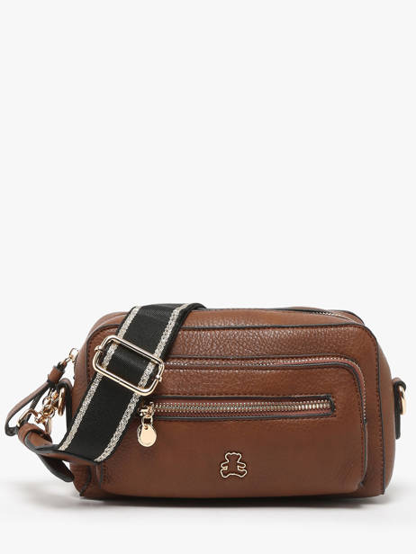 Shoulder Bag Zip Lulu castagnette Brown zip WILLIAM