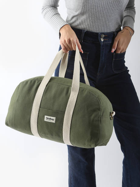 Cabin Duffle Bag Best Seller Cotton Best Seller Hindbag Green best seller CHARLIE other view 1