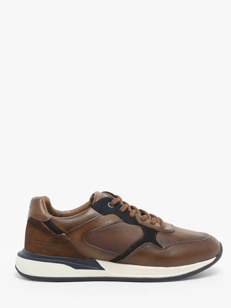 Sneakers Paillon In Leather Redskins Brown men PAILLON