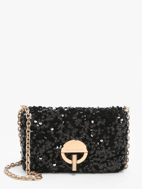 Small Sequin Moon Crossbody Bag Vanessa bruno Black moon 39V40326