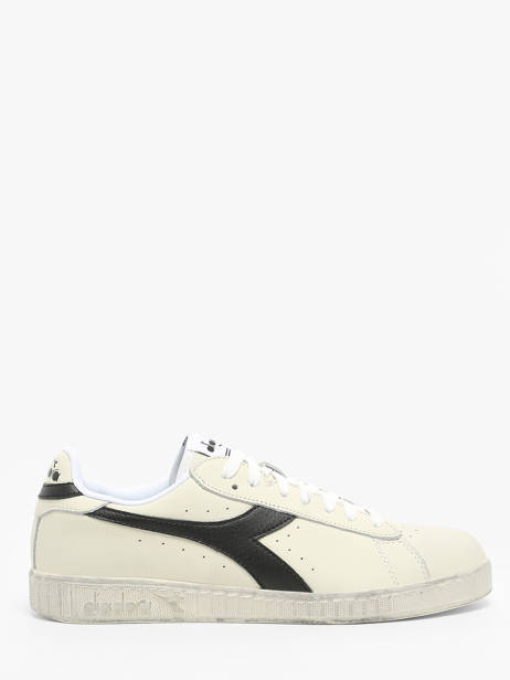 Sneakers Game Low Wax En Cuir Diadora Blanc unisex 178301