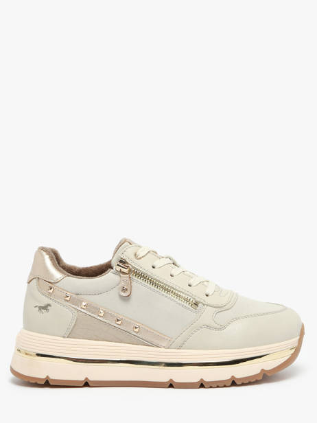 Sneakers Mustang Beige women 1498301