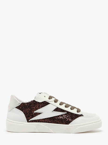 Sneakers Taline In Leather Semerdjian White women TALIN305