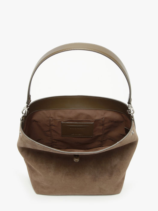 Longchamp Le roseau velvet Hobo bag Green