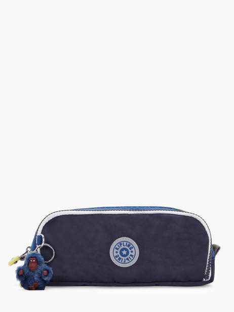 3-compartment Pouch Kipling Blue back to school / pbg PBG13564