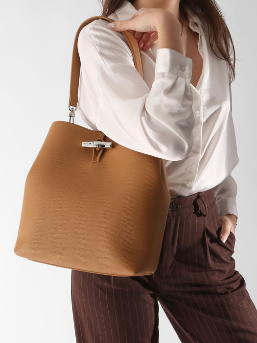 Longchamp Le roseau Hobo bag Brown