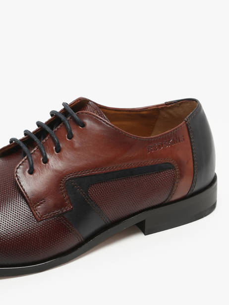 Richelieu Shoes In Leather Redskins Brown men BERIL2 other view 2