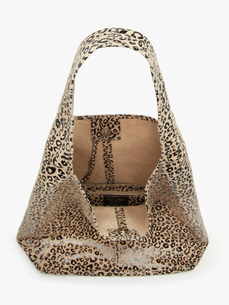 Shoulder Bag Velvet Leopardo Leather Milano Multicolor velvet leopardo VL24062 other view 3