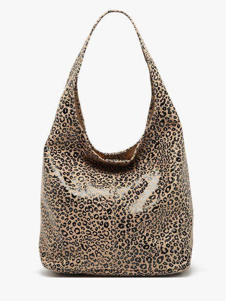 Shoulder Bag Velvet Leopardo Leather Milano Multicolor velvet leopardo VL24062 other view 4