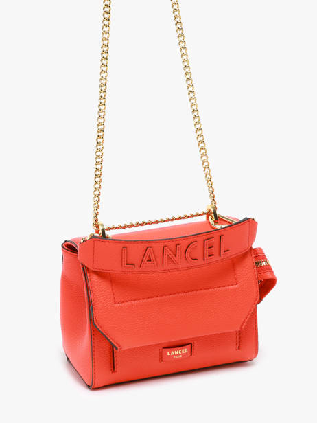 Top Handle S Ninon Leather Lancel Orange ninon A09221 other view 2