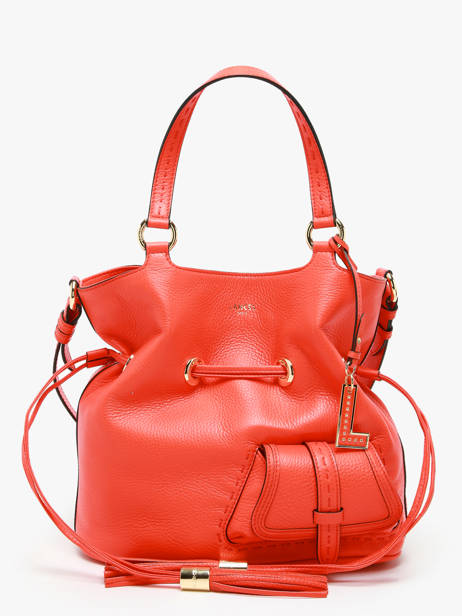 Medium Bucket Bag Premier Flirt Lancel Orange premier flirt A10110 other view 2