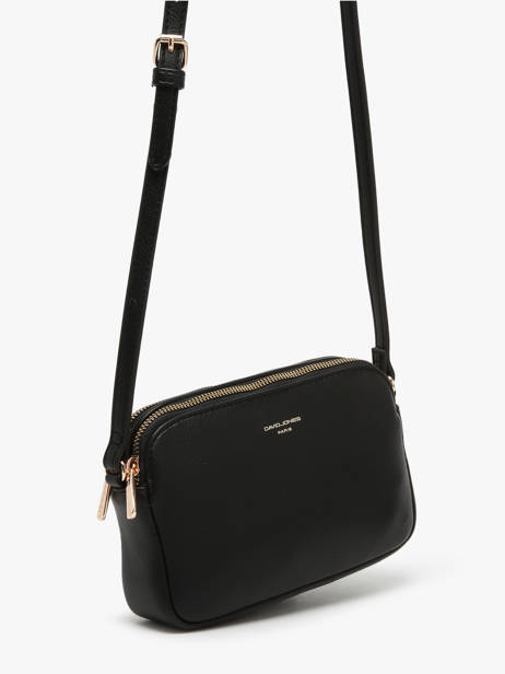 Sac Bandoulière Essentiel David jones Noir essentiel CM7335 vue secondaire 2
