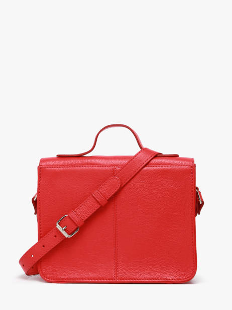 Shoulder Bag Mon Amour Leather Paul marius Red mon amour GEORGAMO other view 5