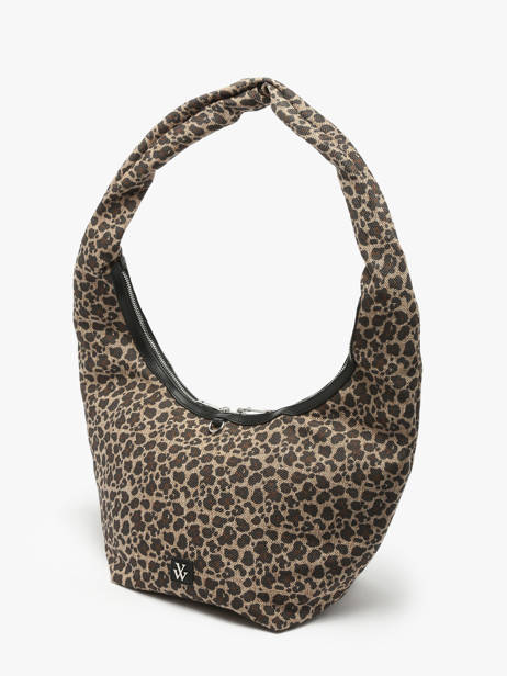 Shoulder Bag Leopard Vanessa wu Multicolor leopard MA0130 other view 2