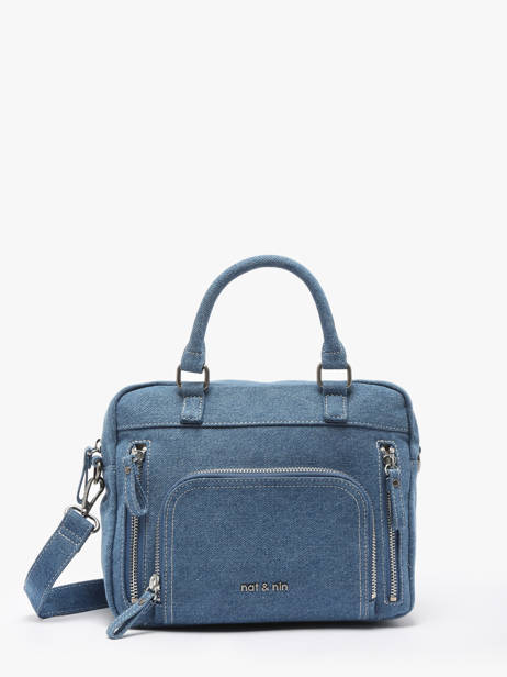 Crossbody Bag Denim Cotton Nat et nin Blue denim DE