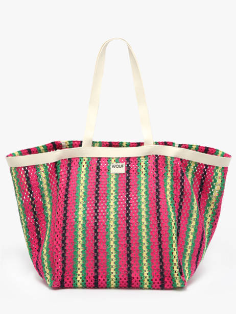 Shopping Bag Crochet Wouf Multicolor crochet XLTO2511